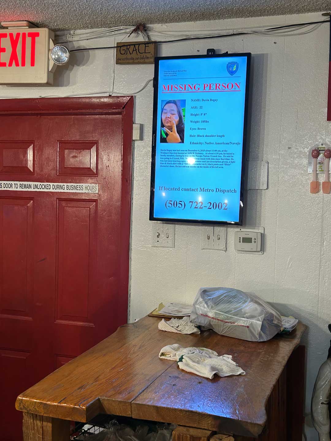 Restaurant display